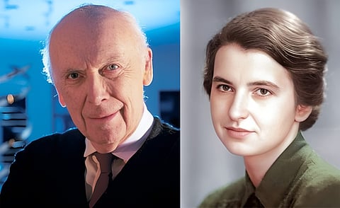 ஜேம்ஸ் வாட்சன், ரோஸலின் பிராங்க்ளின்