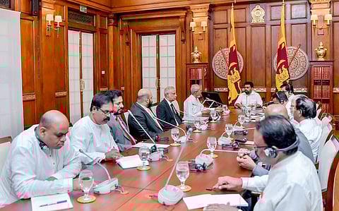 இலங்கை அதிபருடன் தமிழ் எம்.பி.கள் சந்திப்பு