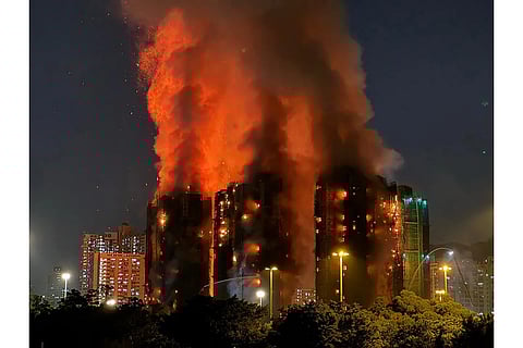 ஹாங்காங் கட்டட தீ விபத்து
