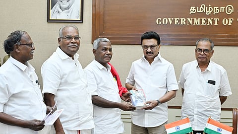 கோட்டையில் ஸ்டாலினைச் சந்தித்த சிபிஎம் தலைவர்கள்!