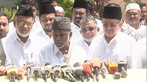 காதர் மொய்தீன் செய்தியாளர் சந்திப்பு