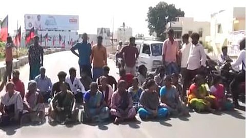 திருச்சி எம்.எல்.ஏ. ஆட்கள் தாக்கினார்கள்? - இளம்பெண் தற்கொலை