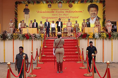 சிங்கப்பெண் அதிரடிப் படை தொடக்க நிகழ்வில்