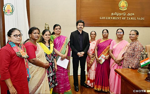 முதல்வர் விஜய்யிடம் பெண்கள் அமைப்பினர் சொன்னது என்ன?