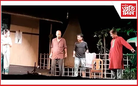 বিহপুৰীয়াত ৰাইজে চালে ’নাটকম্’ ৰ 'বান্দৰ'...