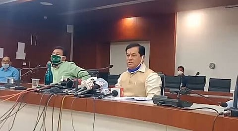 দুসপ্তাহ লকডাউন বৃদ্ধিৰ পোষকতা মুখ্যমন্ত্ৰী সোণোৱালৰ
