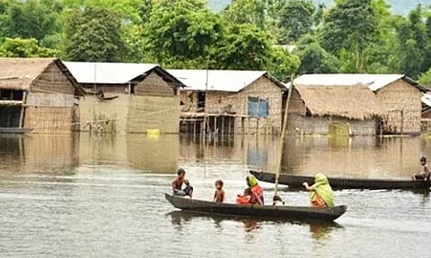 ৰাজ্যৰ বান পৰিস্থিতি উন্নত হ'লেও আক্ৰান্ত হৈ আছে ১২ হেজাৰ লোক