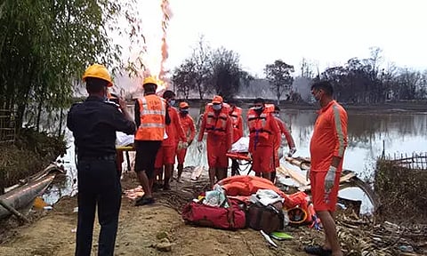 বাঘজান তৈল ক্ষেত্ৰৰ ভয়াবহ অগ্নিকাণ্ডৰ শেহতীয়া তথ্য