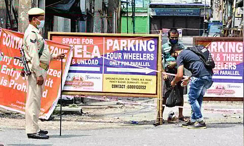 ক'ৰ'না আক্ৰান্ত চিনাক্তঃ গুৱাহাটীৰ আৰু চাৰিটা স্থানক কণ্টেইনমেণ্ট জ'ন ঘোষণা