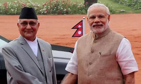 নেপালৰ সংসদৰ কাণ্ডঃ ভাৰতৰ ভূমি অন্তৰ্ভুক্ত কৰি অংকিত মানচিত্ৰত অনুমতি