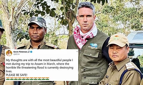 ৰাজ্যৰ বানাক্ৰান্তৰ প্ৰতি সহমৰ্মিতা প্ৰাক্তন ব্ৰিটিছ ক্ৰিকেটাৰ পিটাৰছনৰ