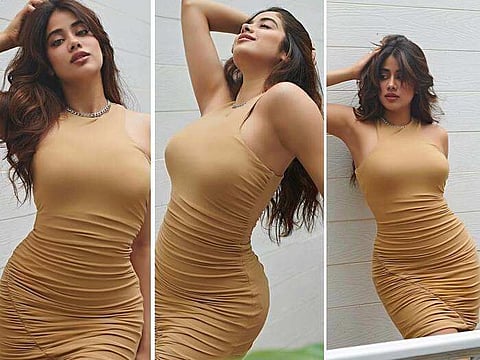 নৃত্যৰে মঞ্চত অগ্নি বৰষালে অভিনেত্ৰী জাহ্নৱী কাপুৰে