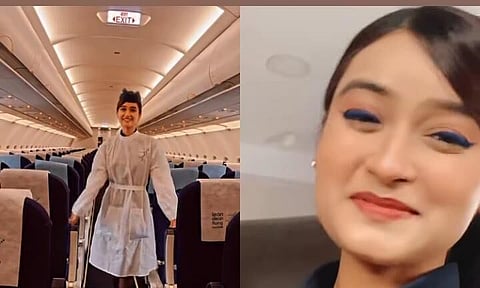 ৬০ নিযুত চালে ভিডিঅঃ ধন্যবাদ দিলে মণিকে মাগে হিথে গীতৰ এয়াৰ হোষ্টেছে