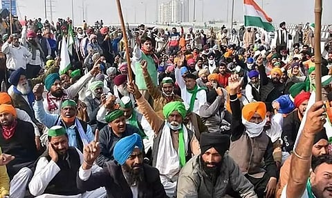 কৃষি আইনবিৰোধী কৃষকৰ এবছৰজোৰা প্ৰতিবাদৰ সামৰণি