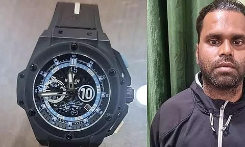 মাৰাডোনাৰ হাতঘড়ী চুৰি কৰিলে অসমৰ এজনেঃ চৰাইদেউত গ্ৰেপ্তাৰ অভিযুক্ত