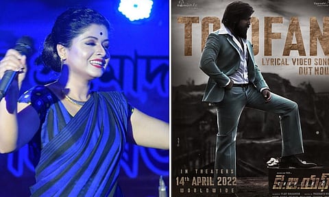 কেজিএফ ২ ৰ গীতত কণ্ঠদান কৰিছে অসমৰ জনপ্ৰিয় কণ্ঠশিল্পী প্ৰিয়ংকা ভৰালীয়ে