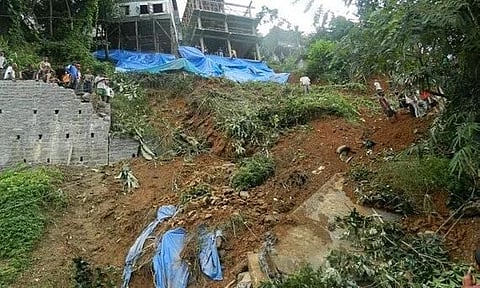 মেঘালয়ৰ গাৰো পাহাৰত হোৱা বৃহৎ ভূমিস্খলনত ৪ জন নিহত