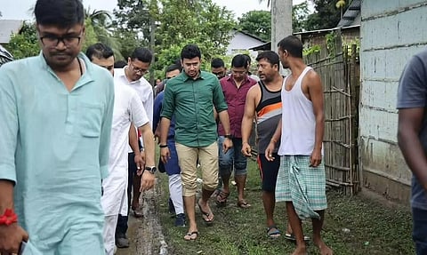 বান পৰিস্থিতিৰ বুজ ল'বলৈ হাজো ভ্ৰমণ কৰে বিজেপিৰ ৰাষ্ট্ৰীয় সভাপতি যুৱ মৰ্চাই