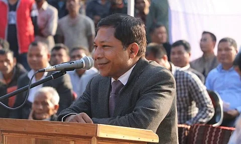 যদিহে ক্ষমতালৈ ভোট দিয়া হয়, তেন্তে অসমৰ সৈতে সীমান্ত চুক্তি বাতিল কৰা হব: টি.এম.চি. নেতা মুকুল চাংমা
