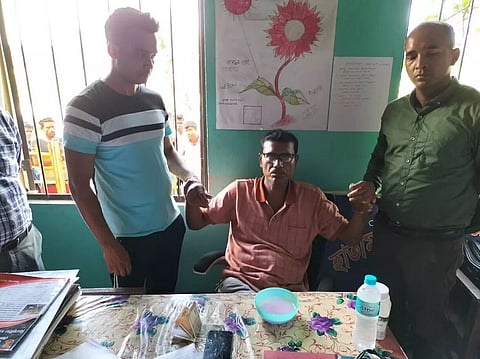 অসমঃ মৰিগাঁৱত উৎকোচ লোৱাৰ বাবে গ্ৰেপ্তাৰ বিদ্যালয় প্ৰধান শিক্ষক