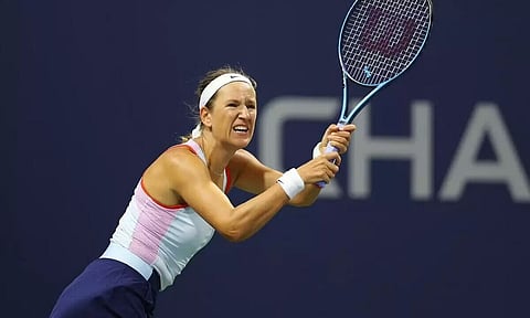 আজাৰেঙ্কা ৰম্পছ পাষ্ট(Azarenka Romps Past Kostyuk ) কোষ্টয়ুক তৃতীয় ৰাউণ্ডত