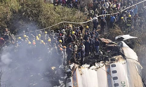 নেপালৰ বিমান দুৰ্ঘটনাত ৭০ জন নিহত