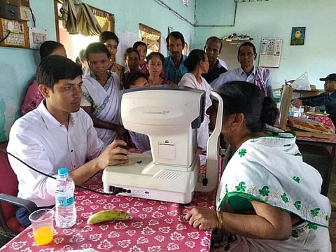 বিনামুলীয়া স্বাস্থ্য আৰু চকু চিকিৎসা শিৱিৰৰ আয়োজন