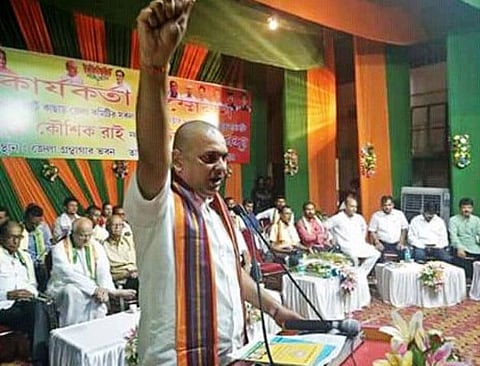 কৌশিক ৰায় কাচাৰ জিলা বি জে পি ৰ সভাপতি নিৰ্বাচিত: