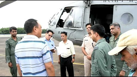 চিয়াঙৰ চাপৰিত আবদ্ধ ১৯ জন লোক