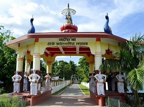 দুৰ্নীতি সন্দৰ্ভত আঠখেলীয়া নামঘৰত চিআইডিৰ দল