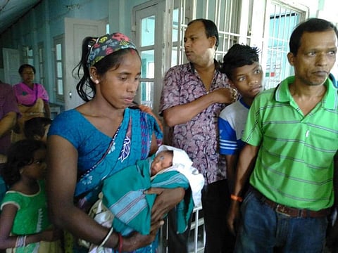 পৰিত্যক্ত অৱস্থাত নৱজাতক উদ্ধাৰ