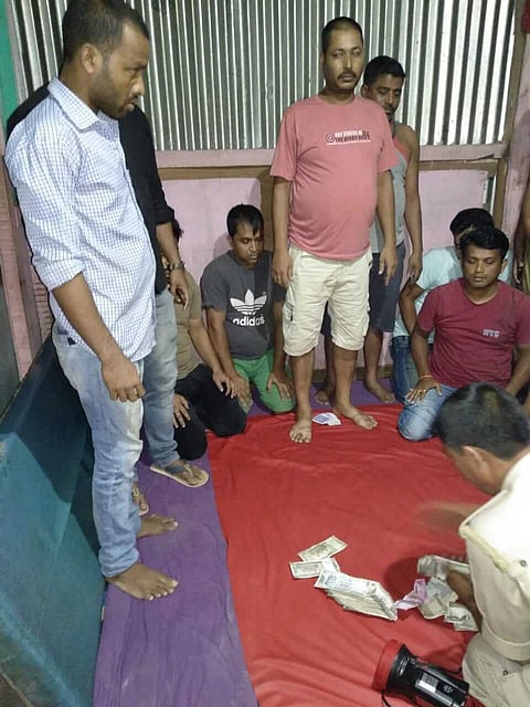 লামডিঙত জুৱাৰ বৃহৎ ঘাটি উৎখাত