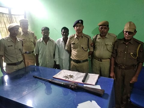 দৰঙত গঁড়ৰ চোৰাং চিকাৰী গ্ৰেপ্তাৰ