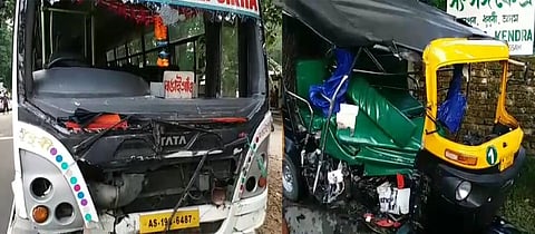 ধুবুৰী জিলাৰ চাপৰত ভয়াবহ পথ দুৰ্ঘটনা সংঘটিত