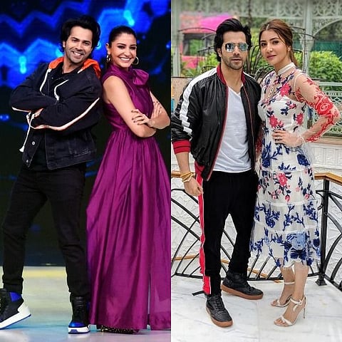 চুই ধাগা: অনুষ্কা আৰু বৰুনৰ ষ্টাইলিচ ৰূপত ছবিৰ প্ৰমোচন; ফটো