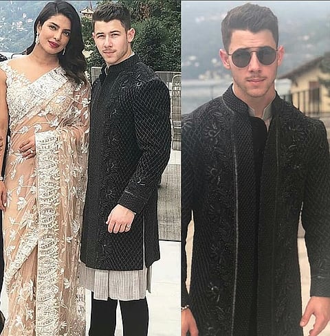 প্ৰিয়ংকা আৰু নিক জনচে উপস্থিত আছিল ইশা আম্বানি আৰু আনন্দ আম্বানিৰ আঙুঠি পিন্ধোৱা অনুষ্ঠানত;ফটো……………