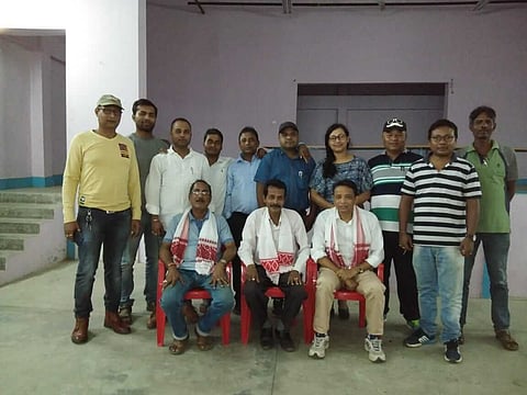 দুলীয়াজান সন্মিলিত সাংবাদিক মঞ্চৰ দ্বি-বার্ষিক সাধাৰণ সভা অনুষ্ঠিত