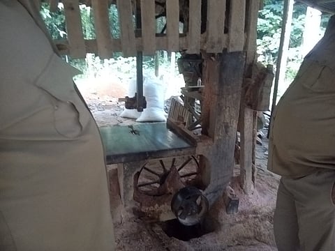 নগাঁৱৰ বাৰপুজীয়াত অবৈধ কাঠৰ মিল জব্দ