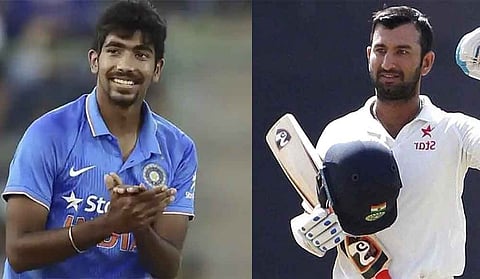 টেষ্ট ৰেংকিঙত উত্তোৰণ ঘটিল পূজাৰা আৰু বুমৰাহৰ