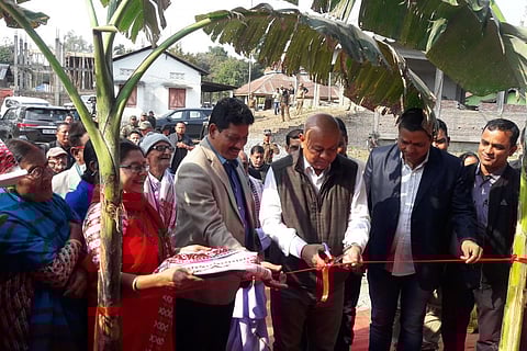 ওদালগুৰিত বিটিচি প্ৰধান হাগ্ৰামা মহিলাৰীয়ে উদ্ধোধন কৰিলে আগছুৰ অতিথিশালা