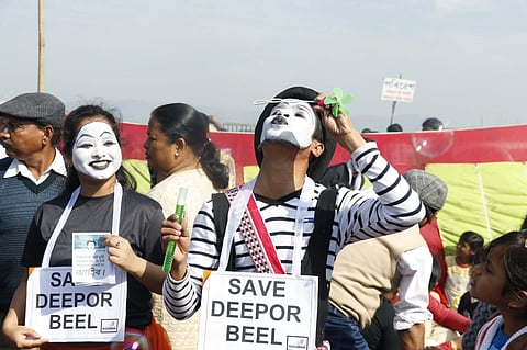 মুকাভিনয়ৰে জনসাধাৰণৰ মাজত সজাগতা সৃষ্টিৰ প্ৰয়াস মিছন চেভ দীপৰ বিল