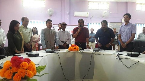 নিৰ্বাচনী সজাগতা সভাত মাজুলী জিলা আয়ুক্তয়ে মুকলি কৰিলে নিৰ্বাচনী শীৰ্ষক গীত