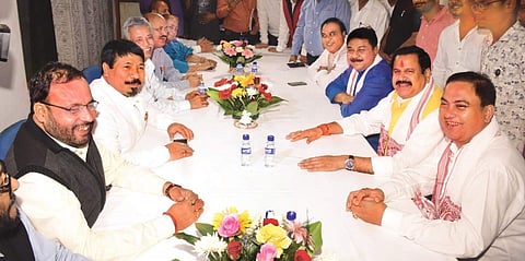 অগপ, বিজেপিৰ লোকসভা নিৰ্বাচনী ৰণকৌশল আলোচনা