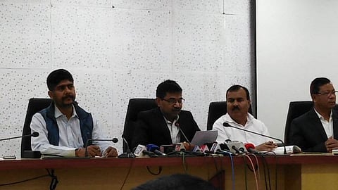 লোকসভা নিৰ্বাচনৰ সময় সূচী ঘোষণাৰ পাছত মুখ্য নিৰ্বাচনী বিষয়া মুকেশ চাহুৰ সংবাদমেল