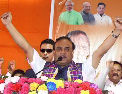 প্ৰসংগ নিৰ্বাচনঃ তিনিচুকীয়াত ড° হিমন্ত বিশ্ব শৰ্মাৰ নিৰ্বাচনী প্ৰচাৰ