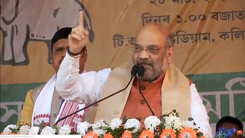 বিজেপিৰ ৰাষ্ট্ৰীয় সভাপতি অমিত শ্বাহৰ উত্তৰ পূৰ্বাঞ্চলত নিৰ্বাচনী প্ৰচাৰ