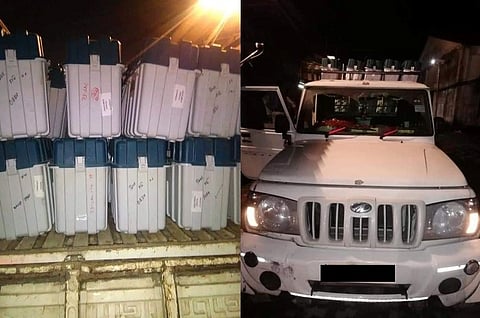 অব্যবহৃত ইভিএম গুদামলৈ স্থানান্তৰ কৰাৰ অভিযোগ অসম প্ৰদেশ কংগ্ৰেছৰ