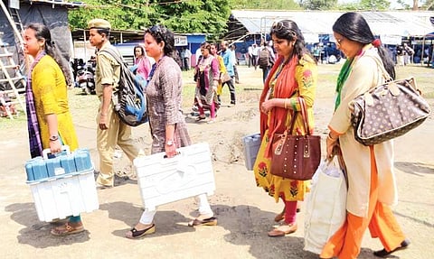 লোকসভা নিৰ্বাচন: আজি ৫ লোকসভা সমষ্টিত দ্বিতীয় পৰ্যায় নিৰ্বাচন