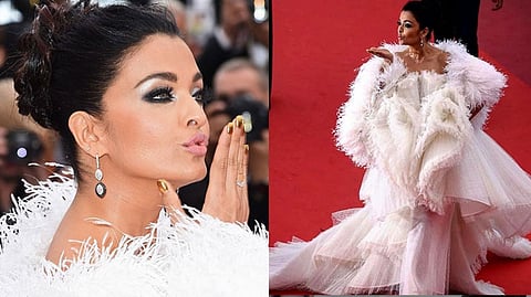 বগা ৰঙৰ পোচাকেৰে কান্স চলচ্চিত্ৰ মহোৎসৱত বলীউডৰ সুন্দৰী ঐশ্বৰ্য্য ৰায় বচ্চন