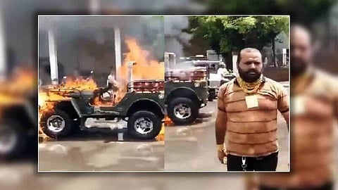 আছৰিতঃ টিক টক প্ৰেমী এইজন লোকে অগ্নিসংযোগ কৰিলে নিজৰ বাহনত: কিন্তু কিয়?